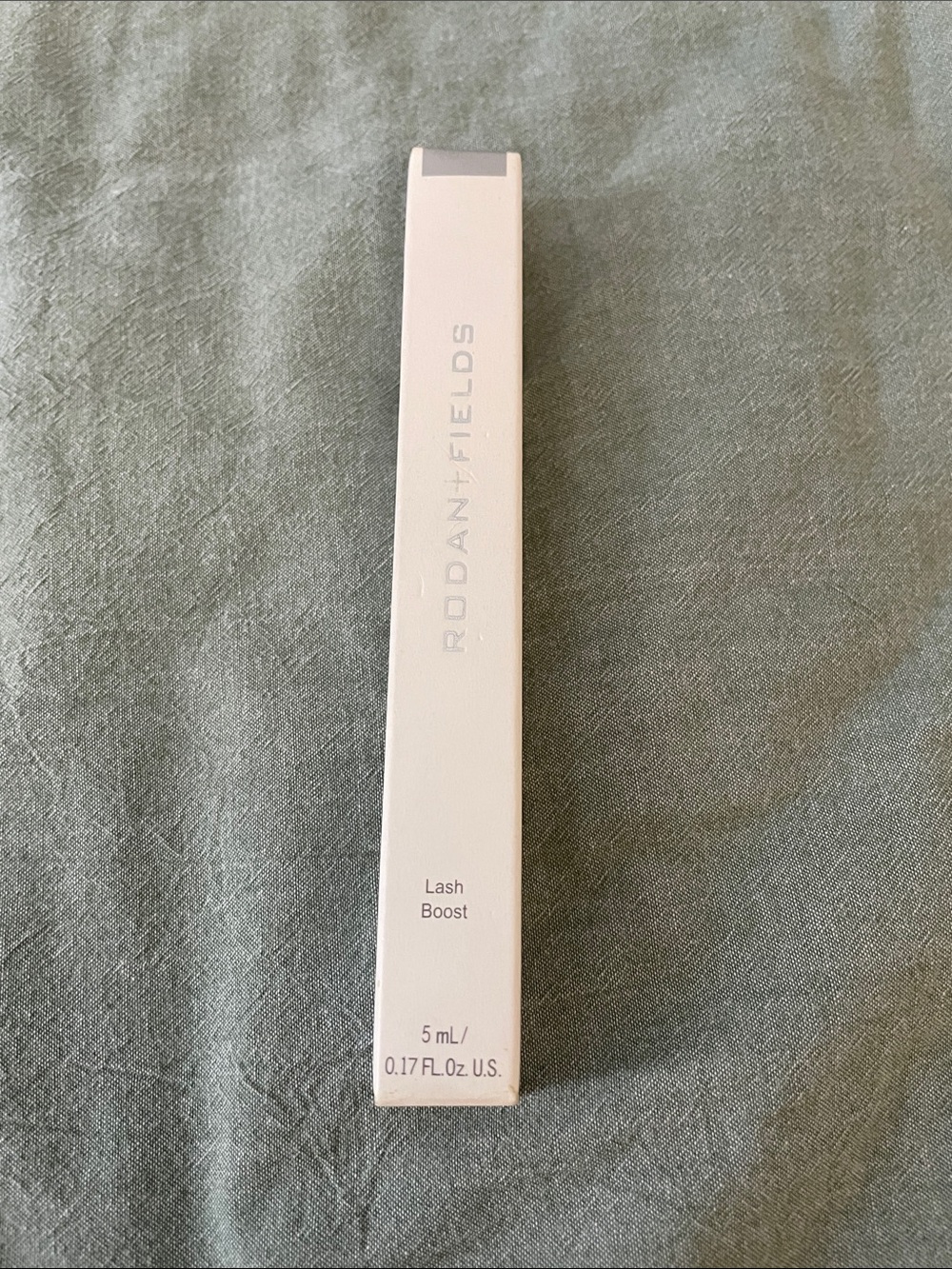 Rodan + Fields Lash Boost - White and Silver Box